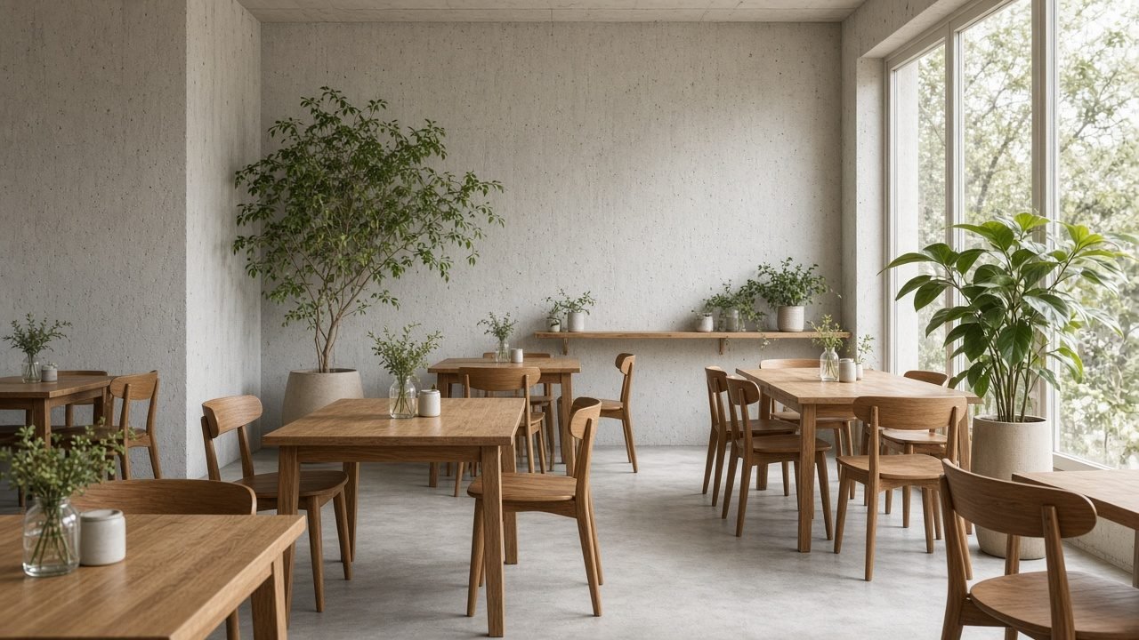 Placeholder photo of a dining room